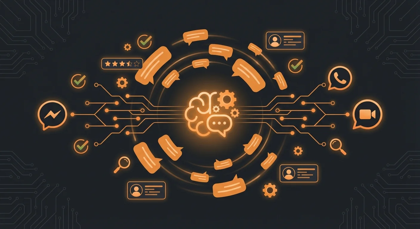 AI chatbot automatically qualifying leads