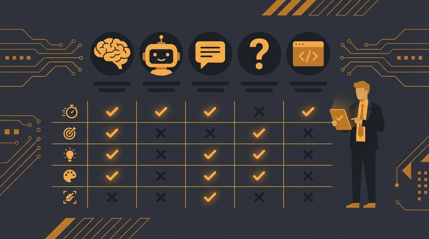 Comparison of the best AI chatbots for business in 2026