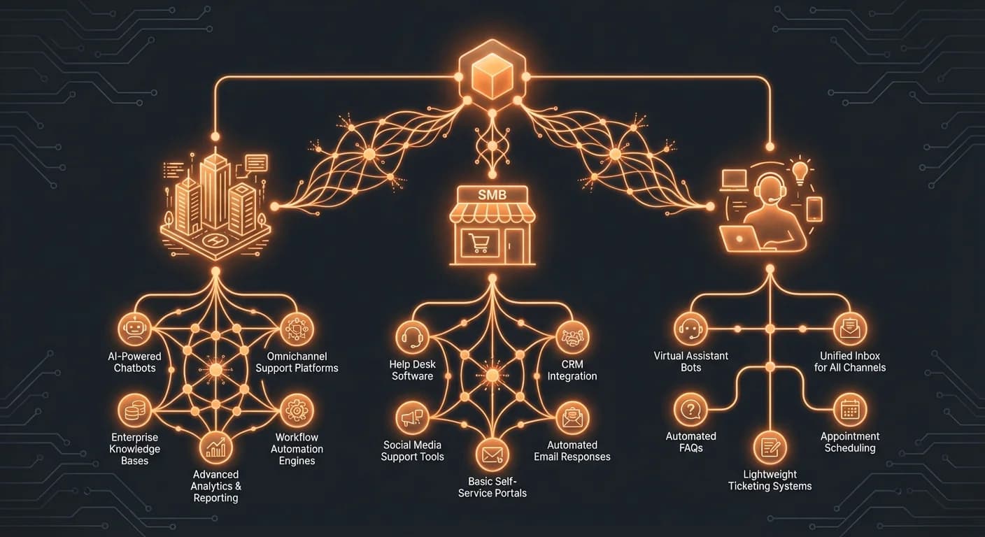 Decision framework for choosing customer service automation software