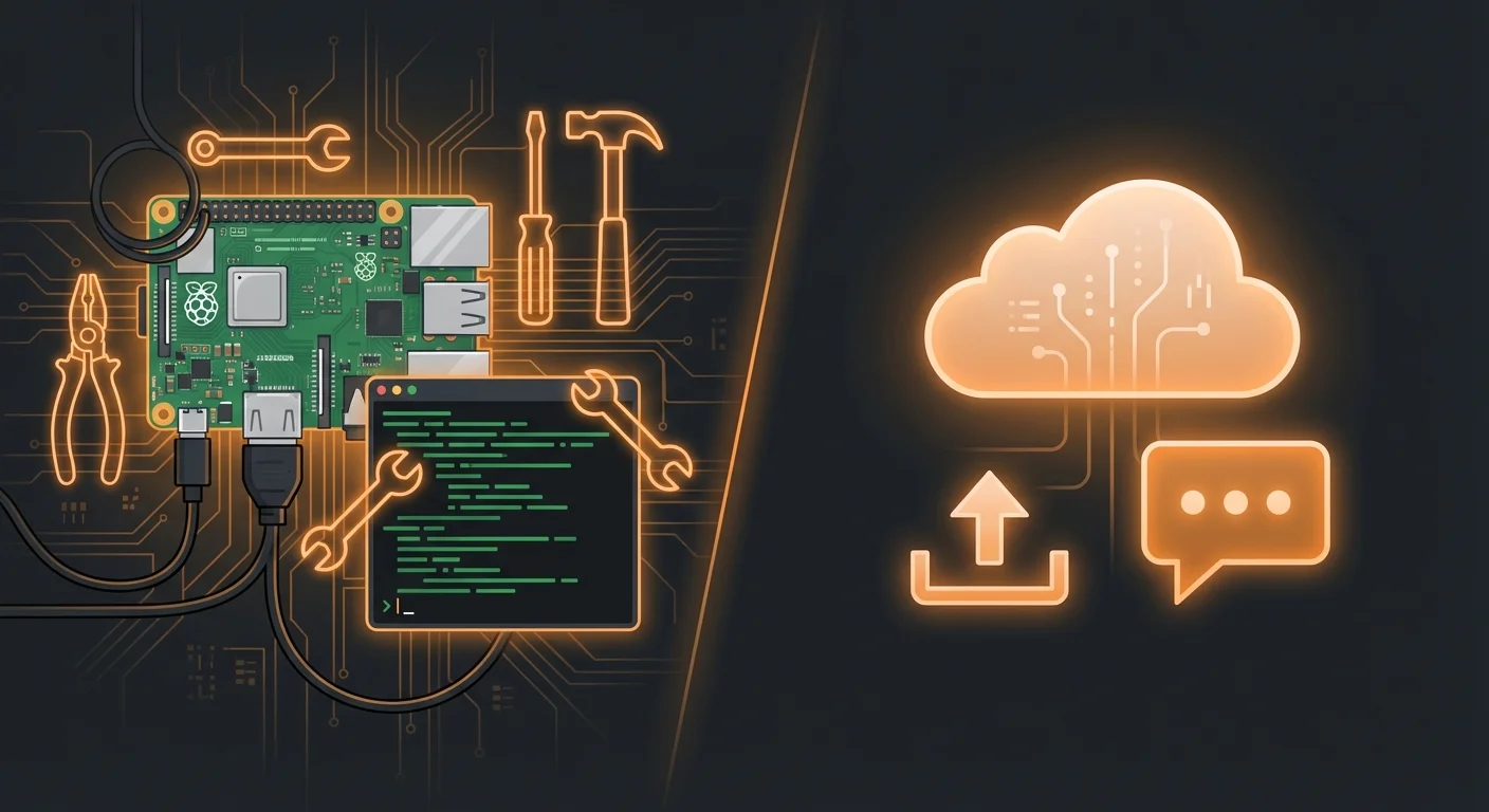 Self-hosting on Raspberry Pi versus managed OpenClaw service
